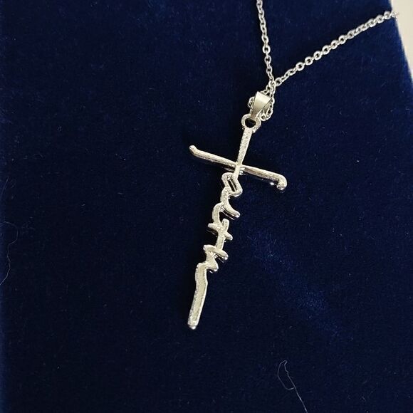 Faith Cross Necklace  - Picture 4 of 5
